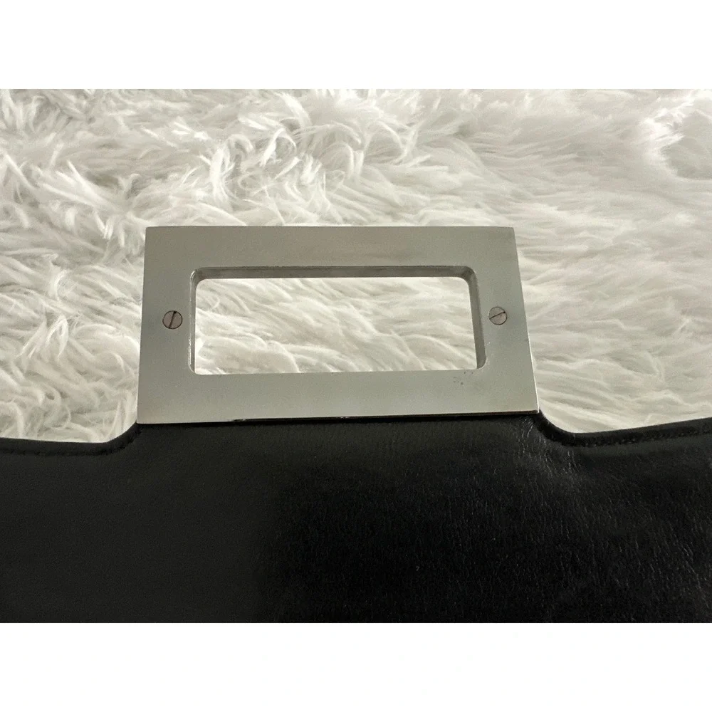 CHANEL Giant Reissue Mademoiselle Lock Flap Lambskin Leather Clutch Bag Handbag